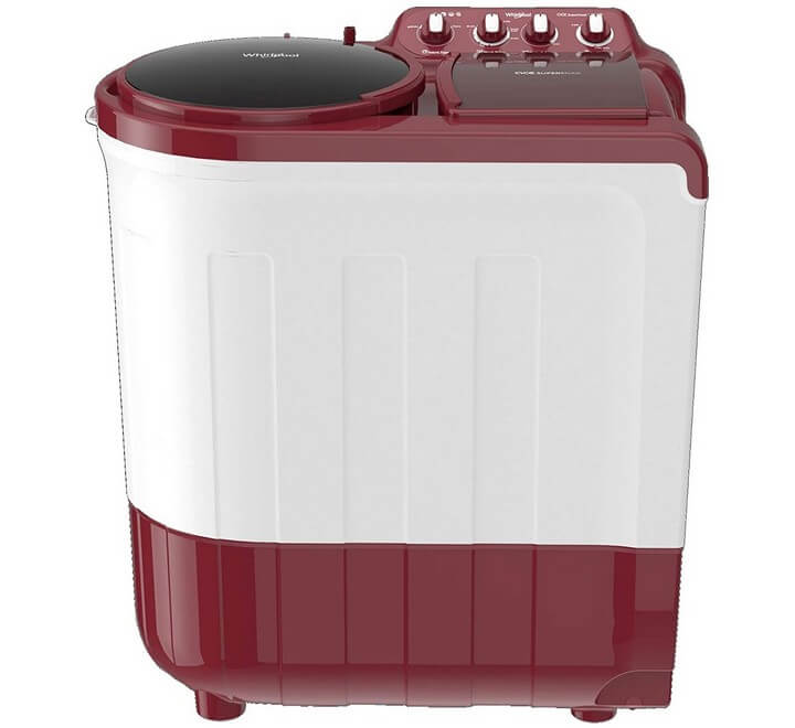 Whirlpool 8.5 Kg Semi-Automatic Top Loading Washing Machine (ACE 8.5 SUPERSOAK (CORAL RED) (5YR) Coral Red) (30259 CORAL RED)